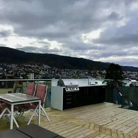 Dinbnb L Luxury Penthouse L Roof Terrace L Bergen