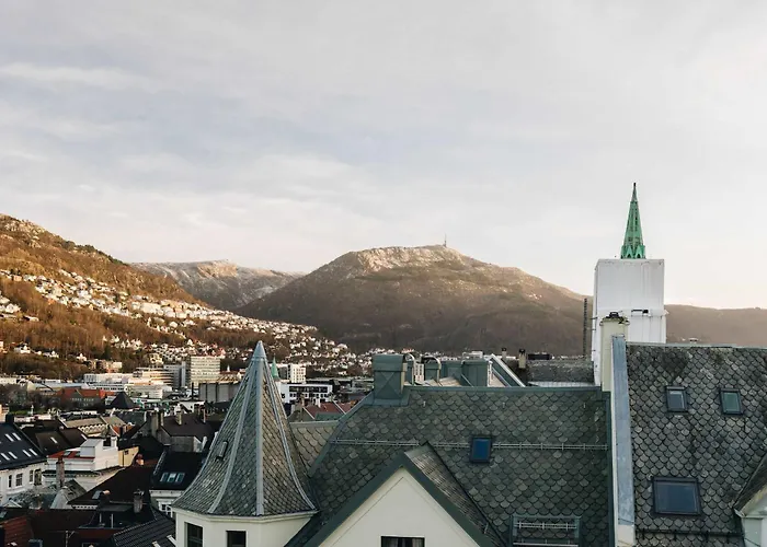 Апартаменты Dinbnb L Luxury Penthouse L Roof Terrace L Берген