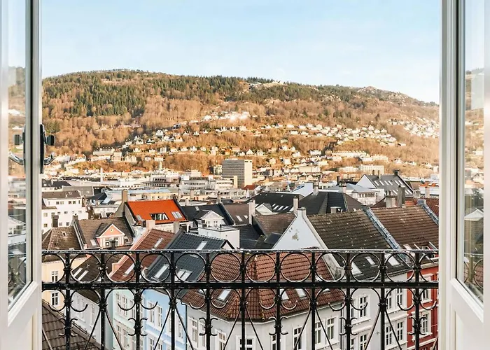 Апартаменты Dinbnb L Luxury Penthouse L Roof Terrace L Берген