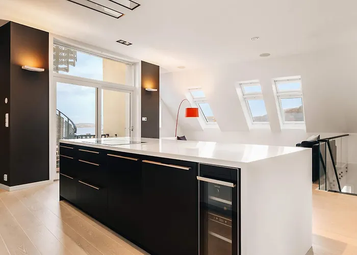 Апартаменты Dinbnb L Luxury Penthouse L Roof Terrace L